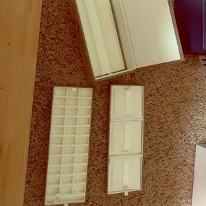 COPY - Pandora Suede 3 Tier Jewelry Box